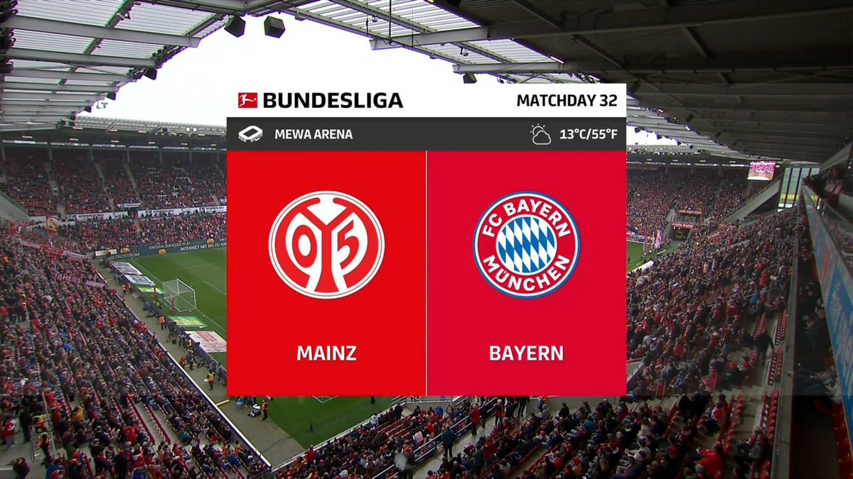 Full match: Mainz vs Bayern Munich
