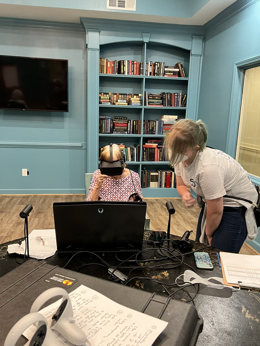 So proud of the Mount Vernon VR team who spent Saturday sharing Virtual Reality with community seniors. So much joy to share. #mvpschool  #VR #Sharethewell #MVUpper #virtualtravel