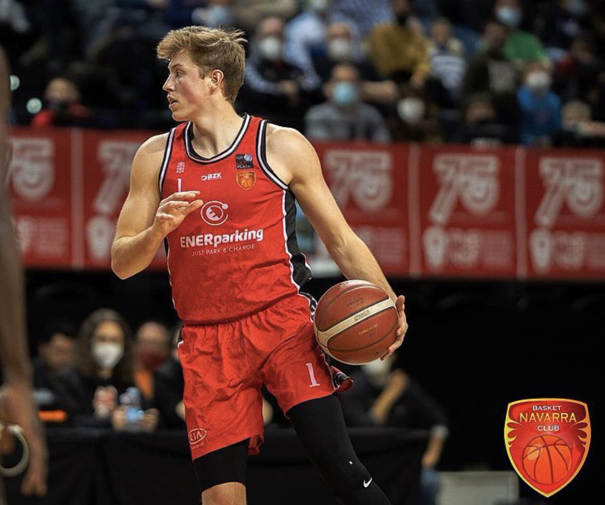 Spain - LEB Silver 🇪🇸 Tate Hoffman had 17 points and 8 rebounds (24 ranking, MVP of the game) for Basket Navarra Baloncesto #PSFam