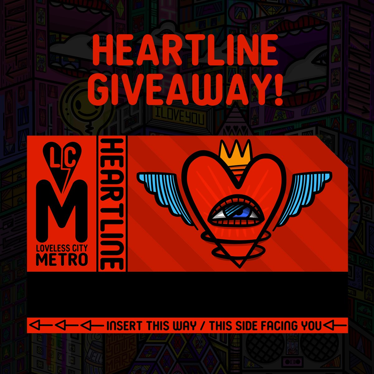 Staking is LIVE! ❤️
LovelessExchange.com 

Stake your Metropasses, Passports, &amp; Abnormal Jeans! 
Marketplace will be rolled out shortly within the next week or two!

We're giving away a Heartline MetroPass to celebrate! 
Follow + Retweet + Like to enter!
