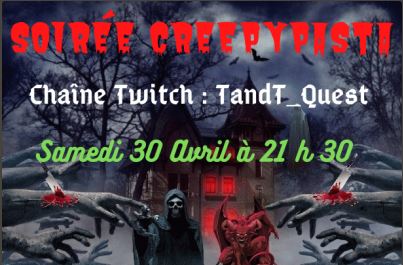 Alors oui, je suis un peu à la bourre, mais il est pas trop tard pour nous rejoindre! 😆
twitch.tv/tandt_quest