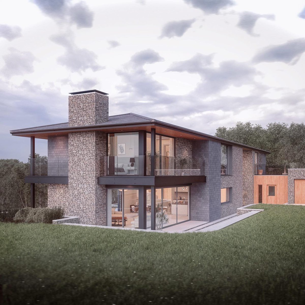 Country Luxury •
Another view of this stunning new home nestled in the beautiful Cotswold Countryside in the UK

CGI by <a href="/agencykilo/">AgencyKilo</a>
Architect @lma_architectsuk 

agencykilo.com
hello@agencykilo.com

#architecture #propertydevelopment #cgi #agencykilo #3dvisuals #renders