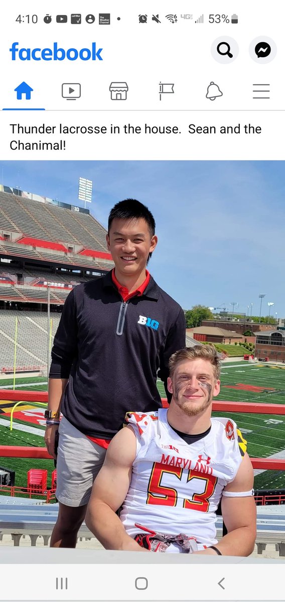 cduclacrosse's tweet photo. Love these two guys.  2018 Thunder boys.  Great memories 
@seangreeley12 @ryanchanfan https://t.co/Nukk98KgeV