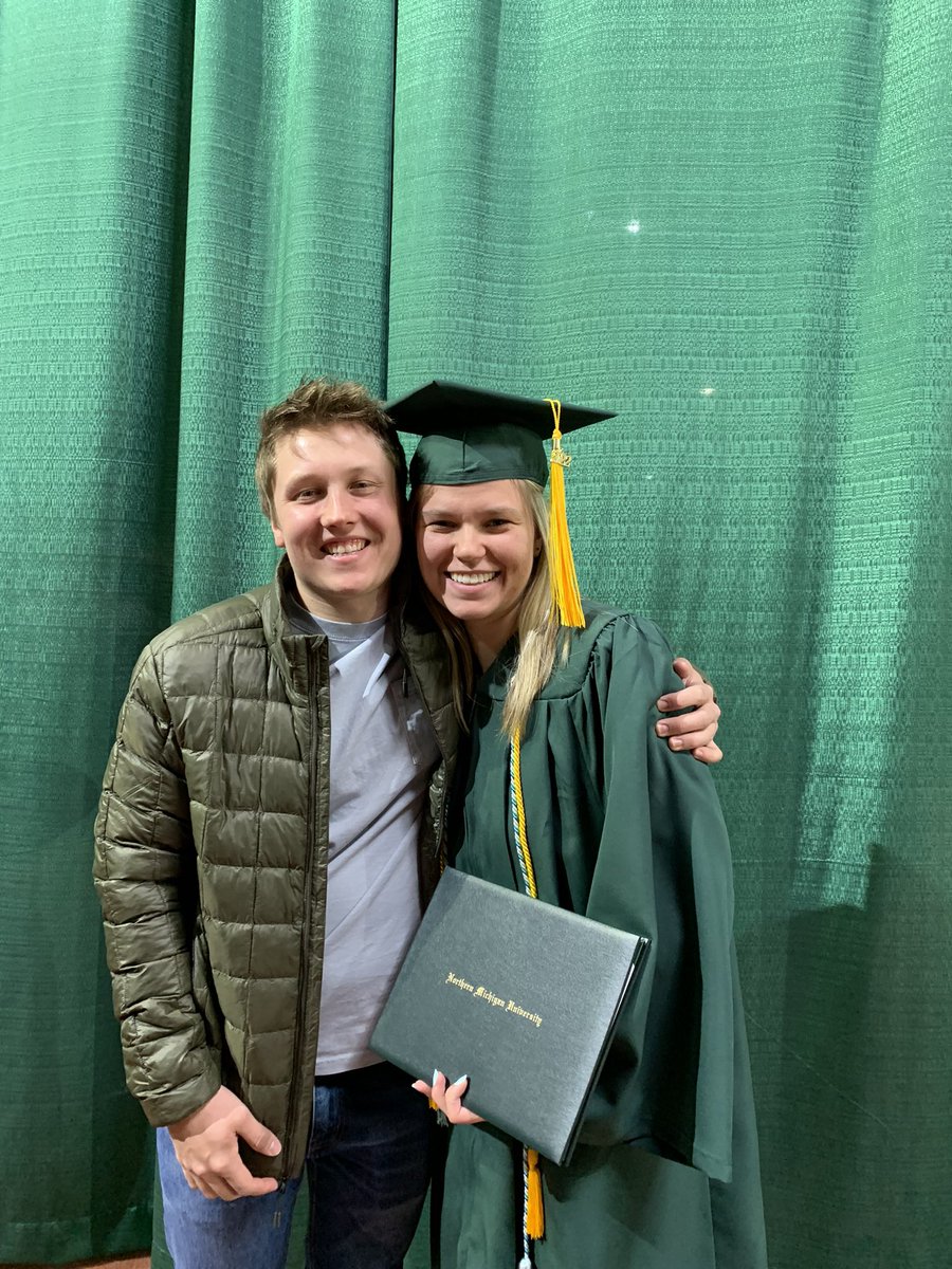 Super proud of Ally!  Congratulations, kid! #NMUGraduation