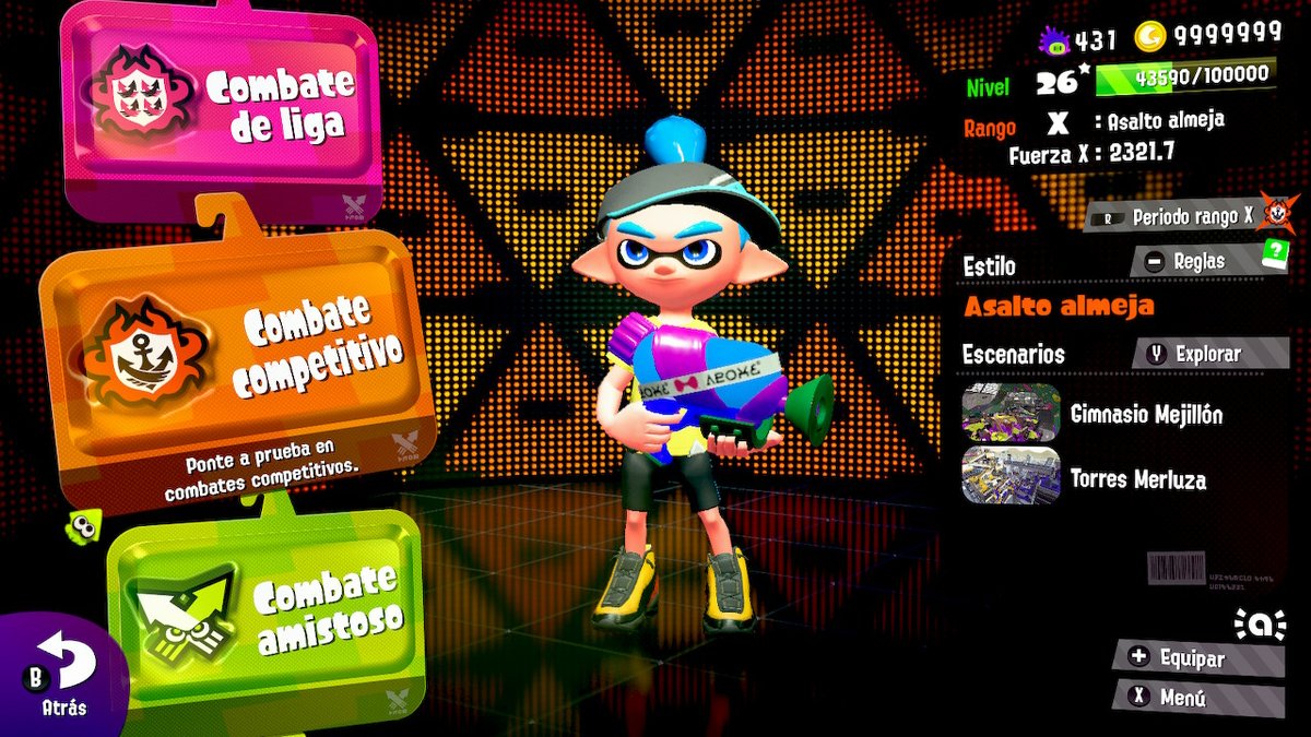 esteban201157's tweet photo. #Splatoon2 #NintendoSwitch https://t.co/xrlLBGcRxr