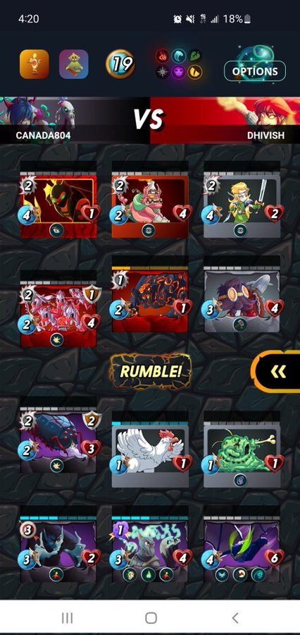 cryptogulsa's tweet image. It definitely could have gone either way @Dhivish . We'll meet again. @AshleyNFTGaming got me earlier... #splinterlands #crypto #nft #play2earn