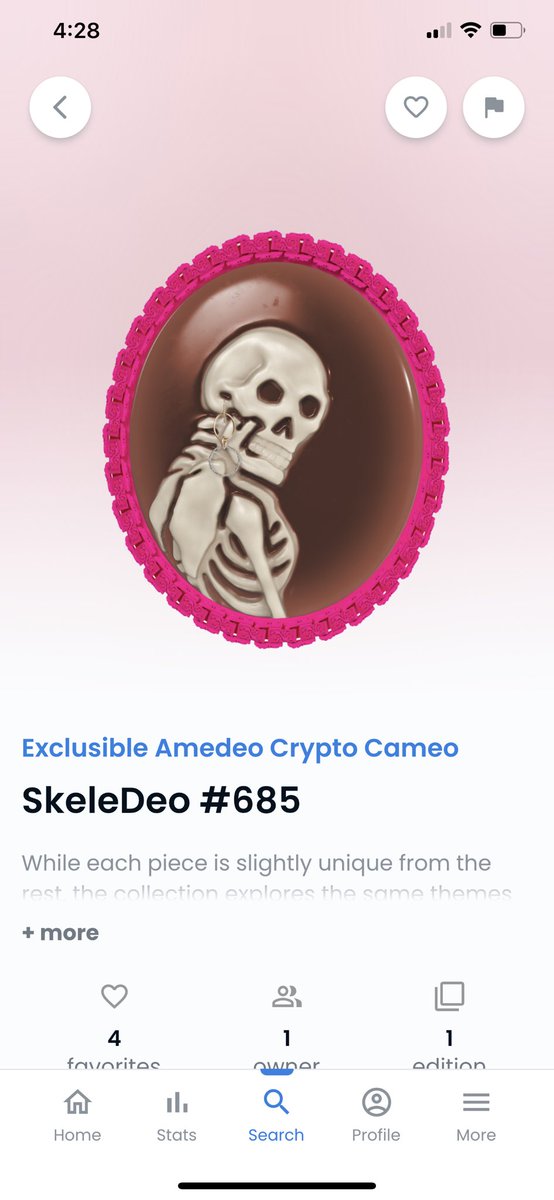 amedeocapri's tweet photo. So guys ...here is the deal 📈 #NFTCommunity #nfts #skeledeo #cryptocameos #amedeonft https://t.co/cOlBHByueM