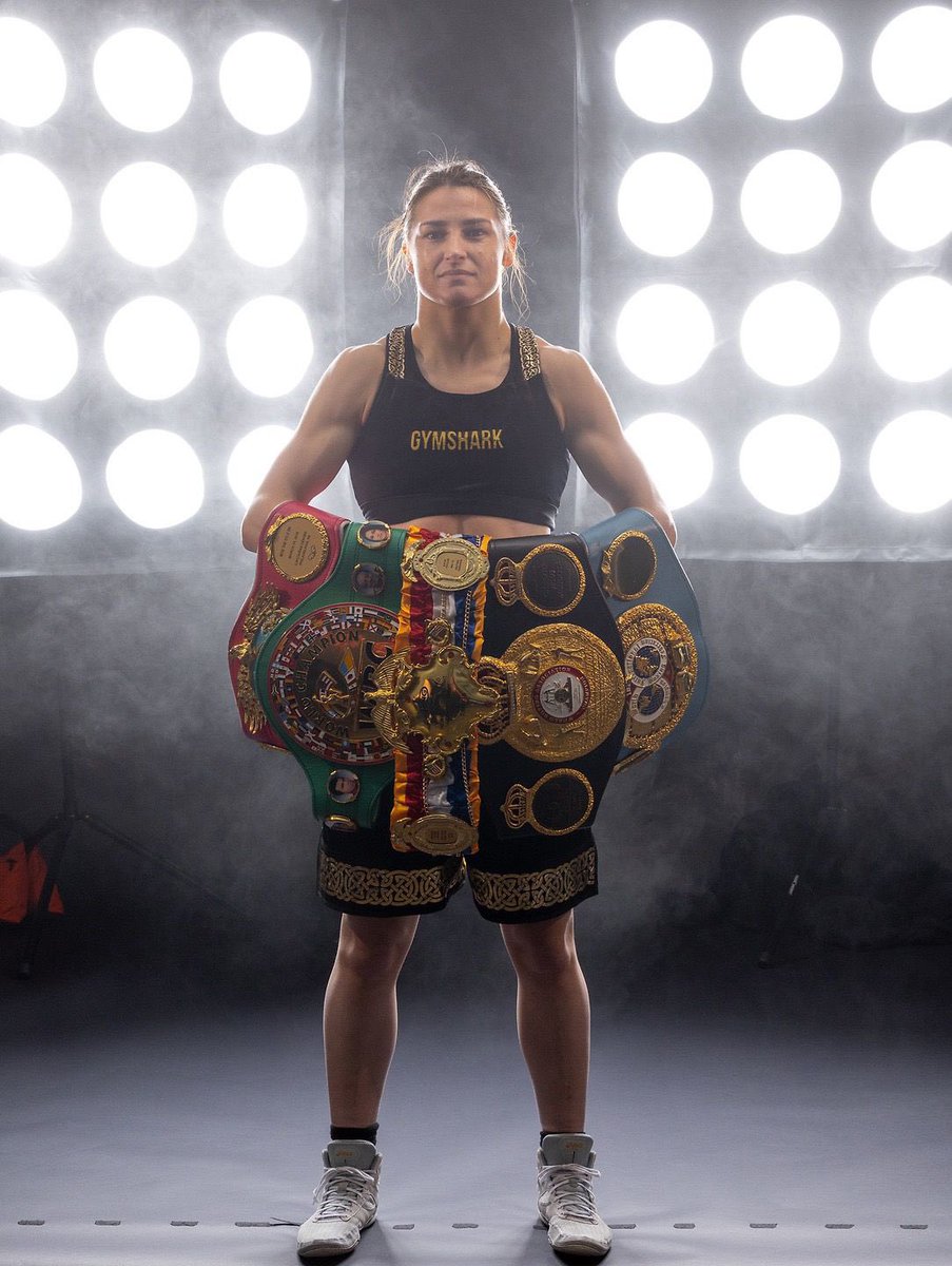 You’ve paved the way for so many others but tonight is all about you <a href="/KatieTaylor/">Katie Taylor</a> 🇮🇪 @daznboxing #TaylorSerrano