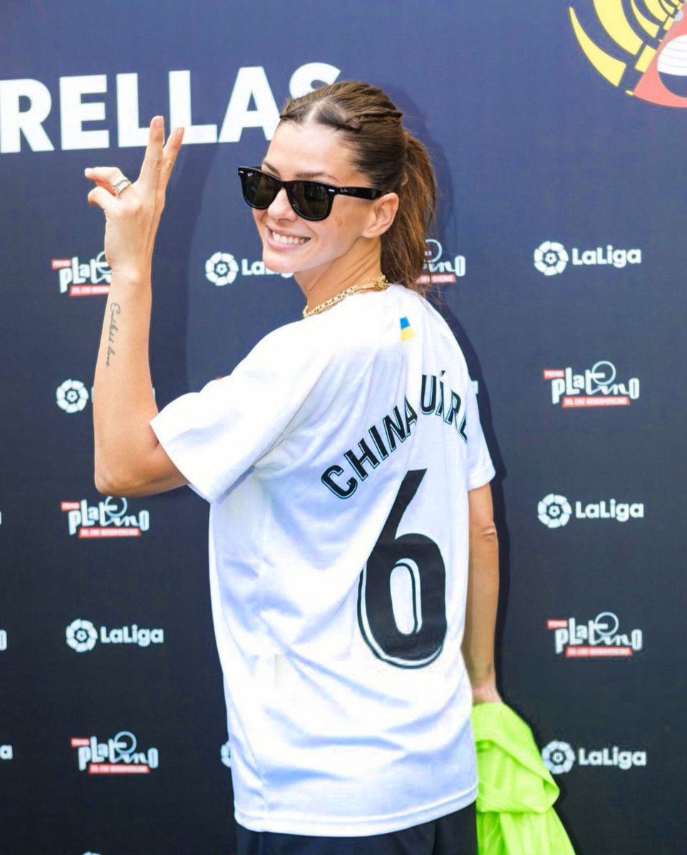 Euge en el partido de fútbol solidario de <a href="/PremiosPLATINO/">Premios PLATINO</a> #LaLigaPlatino2022 ⚽ cc <a href="/chinasuarez/">China Suarez ♛</a>