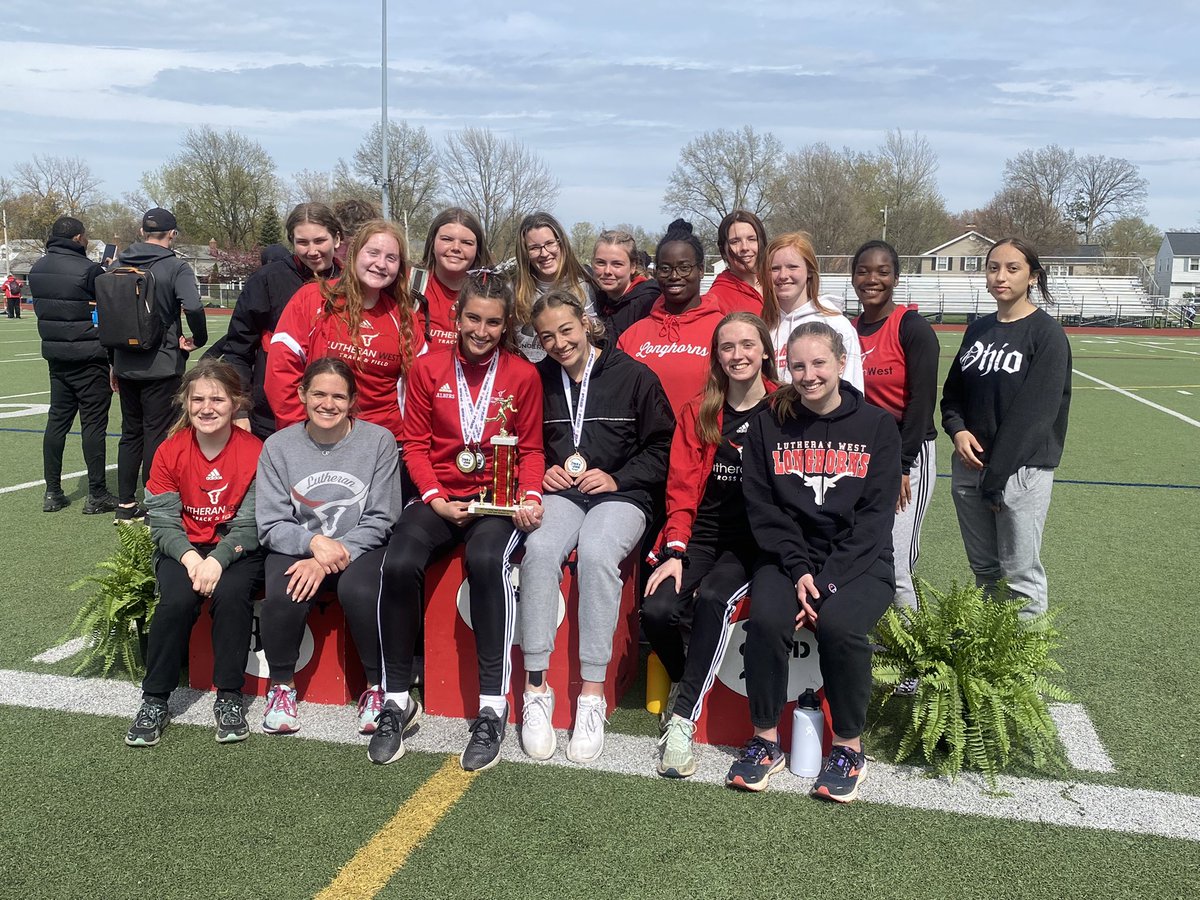 Ladies Team 2nd place overall. #hornsup <a href="/LW_Athletics/">Lutheran West Athletics</a>