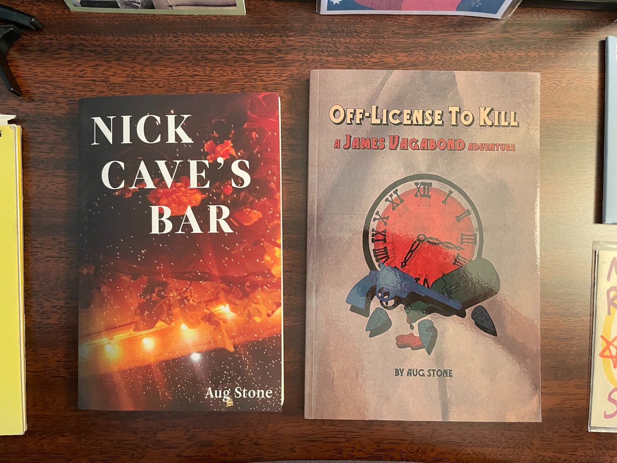 augstone's tweet photo. It's National Indie Book Store day, so why not pick up a copy of one of these from your favourite shop? List of places carrying them at https://t.co/P4cP4Ta2Oc @GreenAppleBooks @books_hex @RecordGrouch @wordbookstores @booksmithtweets @atomicbooks @Grimeys @QuimbysBooks https://t.co/umWlYY7brl