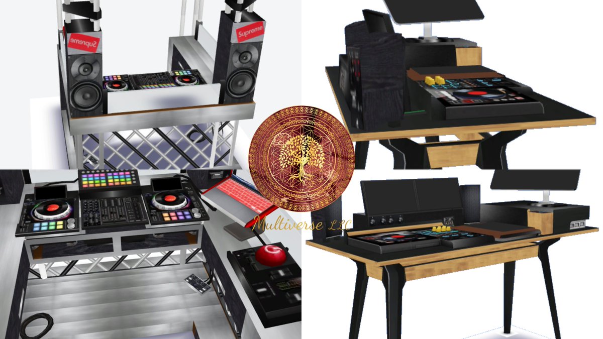 MVSims1's tweet image. Realistic Functional Music Collection out now!
 DJ BOOTH / MIX STATION / MIC / KAREOKE
 #TheSims4 DL: patreon.com/posts/65822655