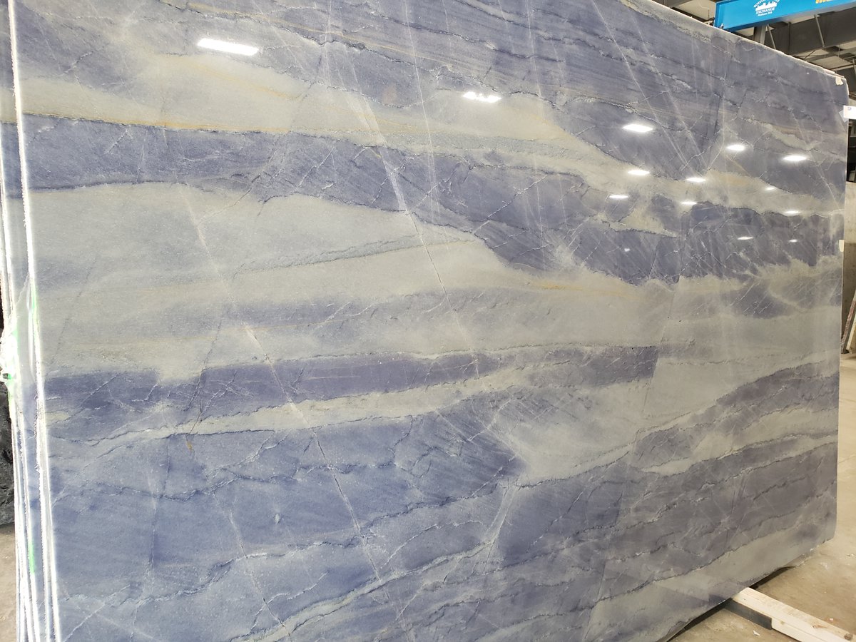 This Azul Bochira #Granite could create breathtaking #kitchencountertops or an unforgettable #bathroomvanity!