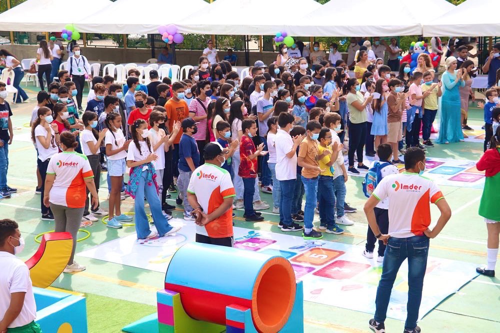 ImderSincelejo_'s tweet photo. En compañía de la Alcaldía de Sincelejo y la Gestora Social, celebramos el día del niño con una jornada de actividades lúdicas y deportivas para los más chiquitos de la casa, en CECAR. 
Nuestros niños son los líderes del mañana. 
¡Feliz día del niño! 👦🏼👩🏻👦🏾👩🏼👦🏻👩🏾 https://t.co/OMfhJuk97e