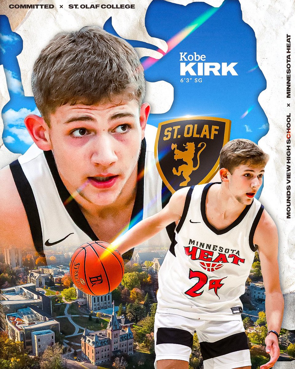 Blessed to announce my commitment to further my academic and basketball career at St. Olaf College! Big thanks to my family, teammates, and coaches for helping me get to this point! The best is still ahead!