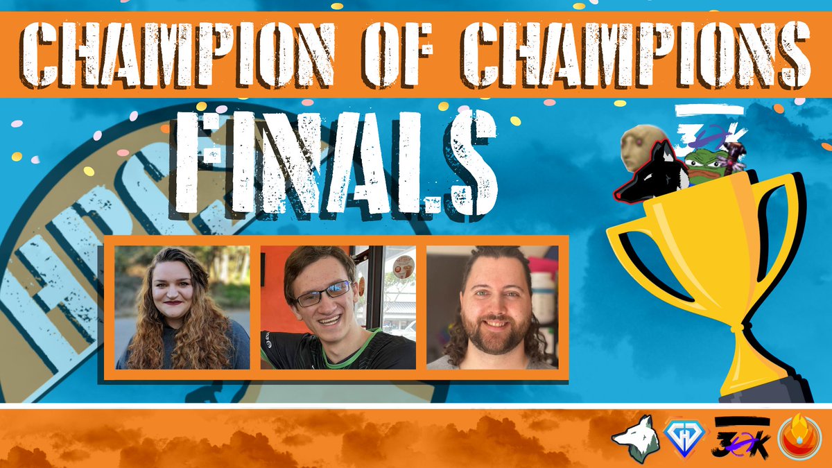 Day one of the Champion of Champions is over. But we got good news for you.

#1 Today is THE finals day
#2 We arranged an awesome crew for this special moment:

🎙️<a href="/JazzaleneGames/">Jazzalene</a> (C)
📔<a href="/Madara_HotS/">CO2Madara</a> (A)
🎙️@TheKrushinator (C)

Tune in as usual at 5.30pm EDT! 😎