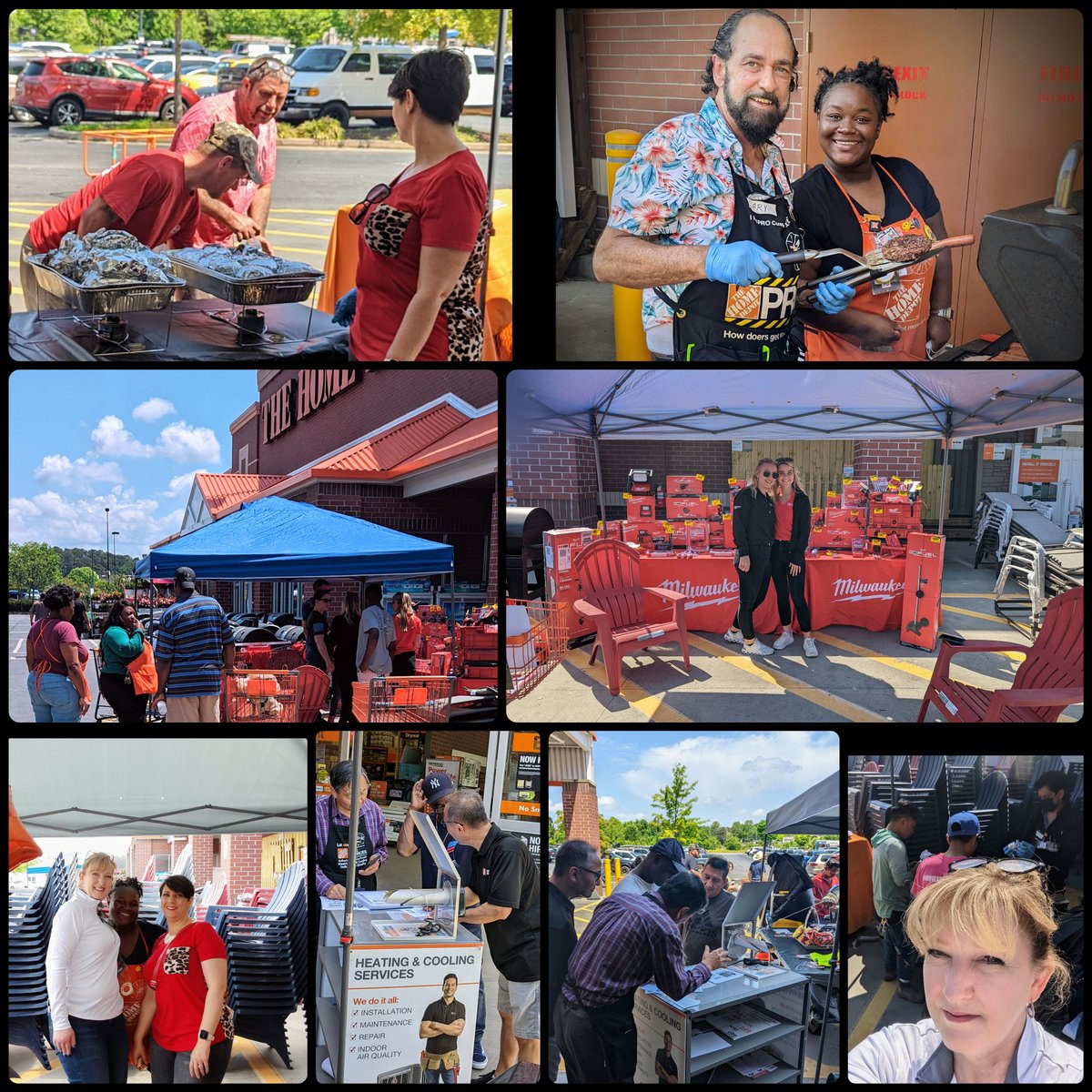 Susan Barrett (@greatskin68) on Twitter photo Last day for Pro Appreciation Month and it was AWESOME! Serving up Burgers/Hotdogs 🍔🌭 to our Wonderful Pro's! Also had our partners from Home Services and Milwaukee. <a href="/DJP_1775/">Diana</a> <a href="/April74411742/">April</a> <a href="/Mr_OREO78/">Orias</a> <a href="/hazeleyedlumbee/">Christina Bryant</a> <a href="/RonaldSeon/">Ronald seon</a> <a href="/kjfritz84/">Kristine Fritzinger</a> <a href="/SharptonDavid/">David Sharpton</a> Last day for Pro Appreciation Month and it was AWESOME! Serving up Burgers/Hotdogs 🍔🌭 to our Wonderful Pro's! Also had our partners from Home Services and Milwaukee. <a href="/DJP_1775/">Diana</a> <a href="/April74411742/">April</a> <a href="/Mr_OREO78/">Orias</a> <a href="/hazeleyedlumbee/">Christina Bryant</a> <a href="/RonaldSeon/">Ronald seon</a> <a href="/kjfritz84/">Kristine Fritzinger</a> <a href="/SharptonDavid/">David Sharpton</a>