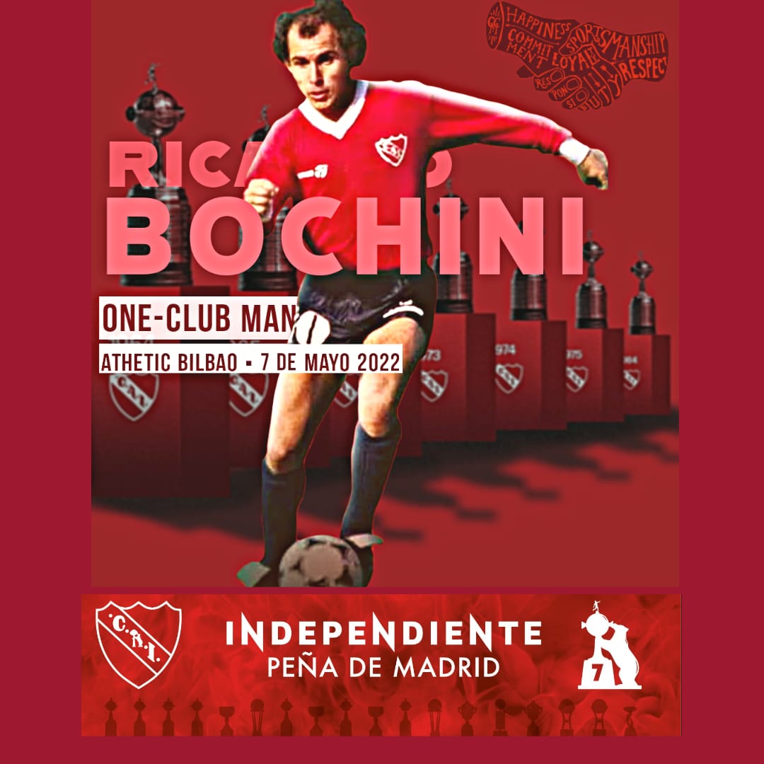 Las Peñas de #Independiente en España y el homenaje a <a href="/BochiniOficial/">Bochini</a> en Bilbao ¡Sumate!