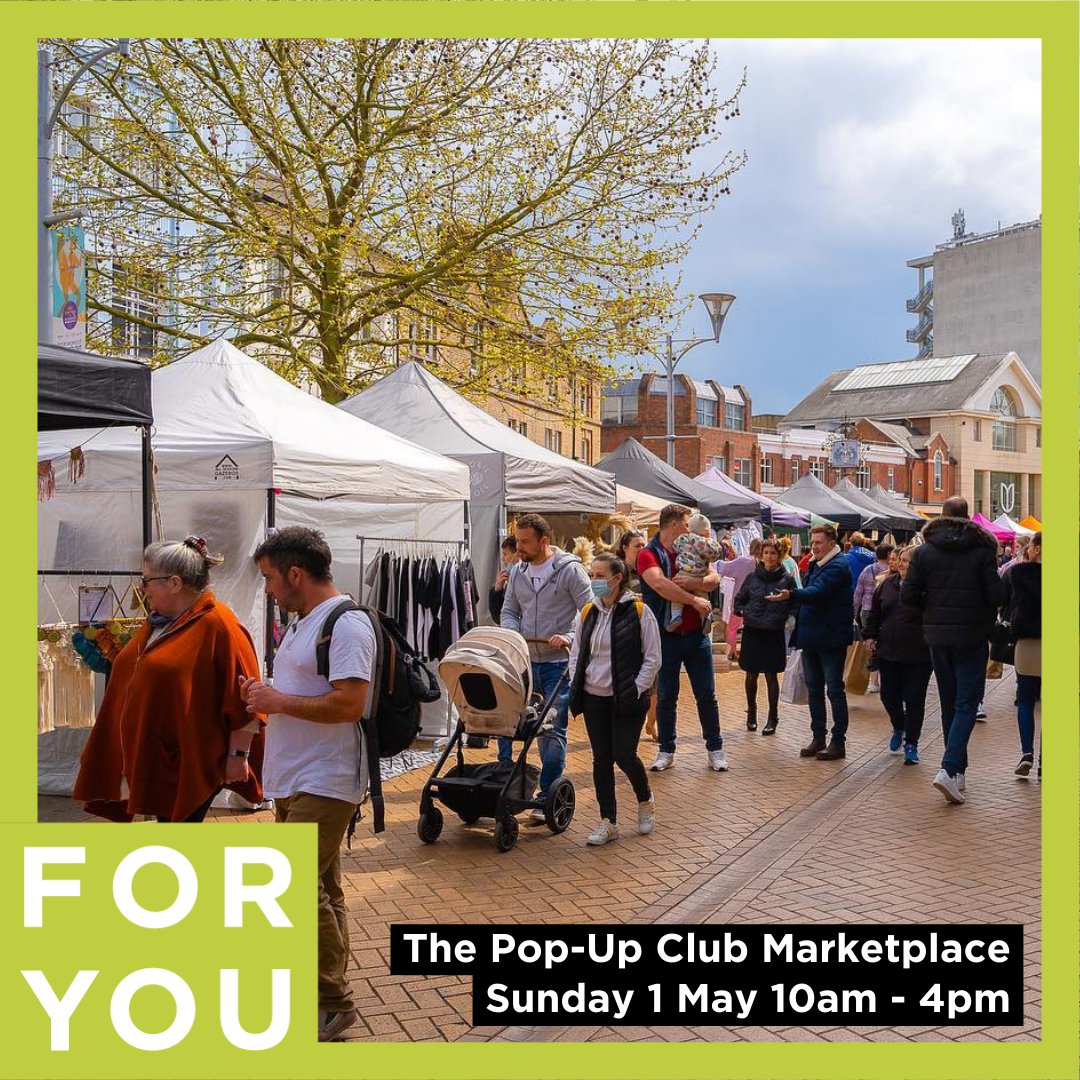 Head to Chelmsford High-Street tomorrow (Sunday 1 May) for the first monthly Marketplace of 2022 from the lovely lot at The Pop-up Club! 💛Join them and their fantastic local traders with a range of amazing gifts and goodies on offer...