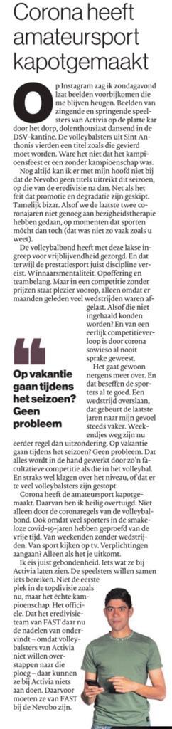 Ik vrees dat deze raak is......