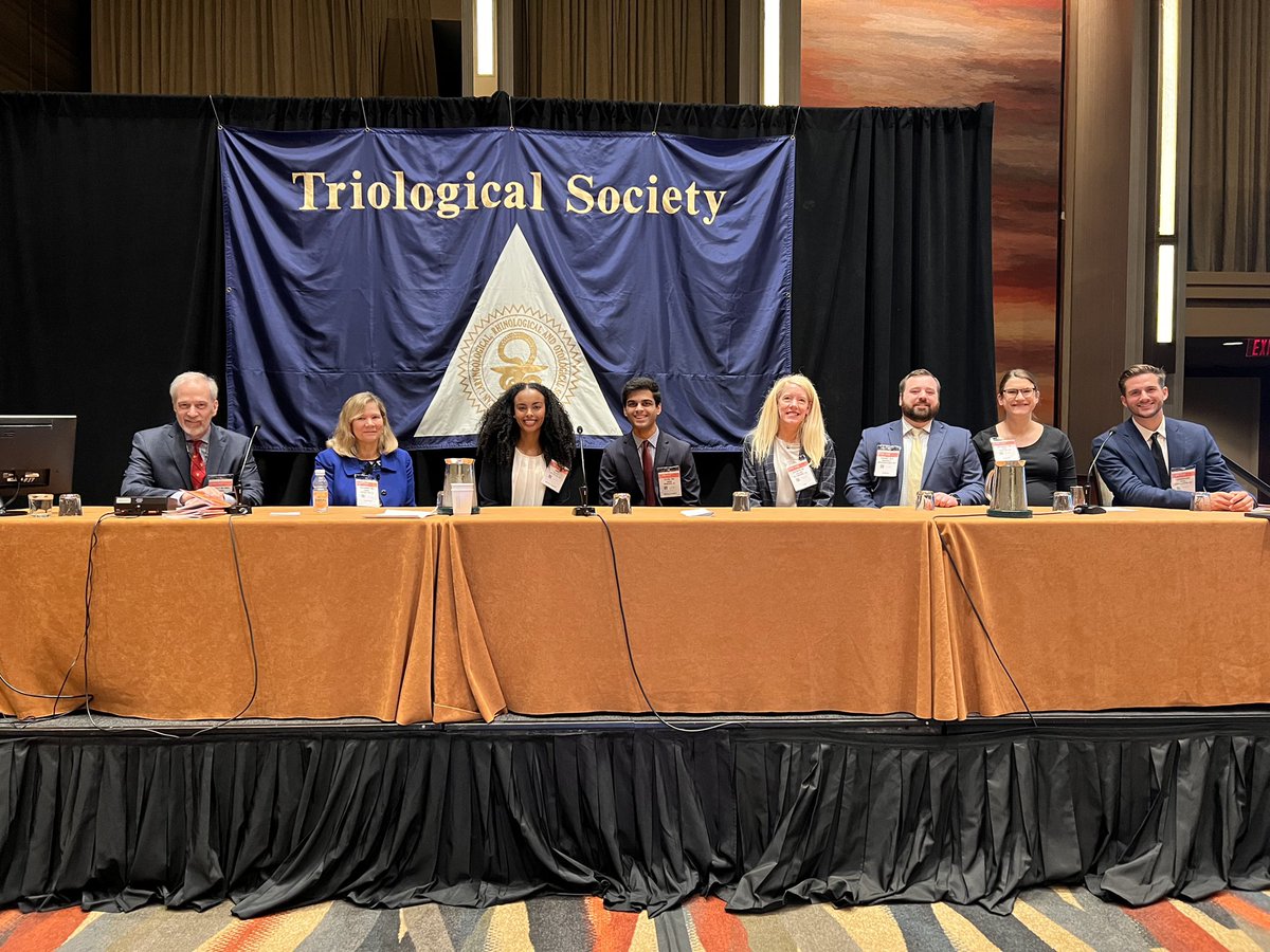 I had such a great time and learned so much at #cosm2022 - my first in-person ENT conference and first podium talk. Thank you! #Triological <a href="/__COSM/">COSM</a> <a href="/Triological/">The Triological Society</a>