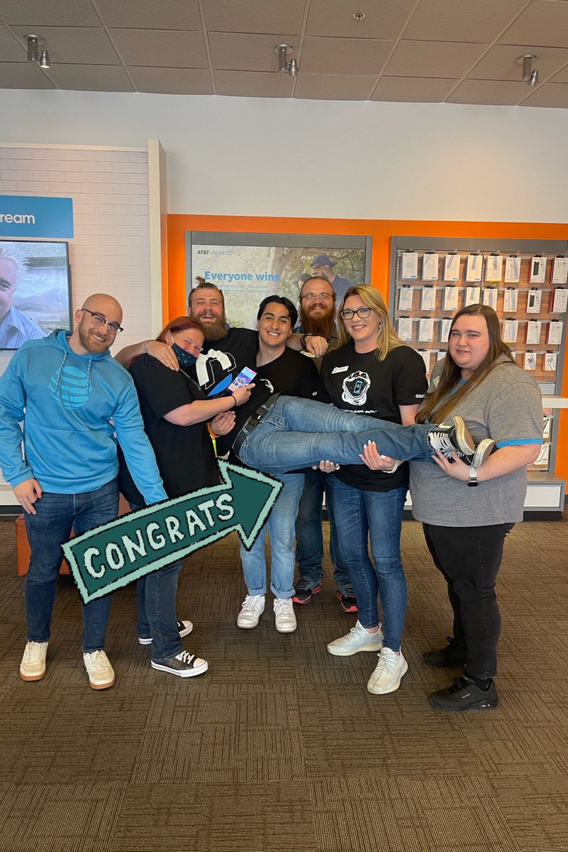 Congrats to my ASM, Jensen Stoner, for his recent promotion to RSM of Portables Frederick location! 🎉 The CHAM TEAM will miss you, but know you will do GREAT things my friend! <a href="/dipaolo_drew/">Drew DiPaolo</a> <a href="/DViechnicki/">Dan Viechnicki</a> <a href="/relayrichard/">Richard Totten</a> @attportables