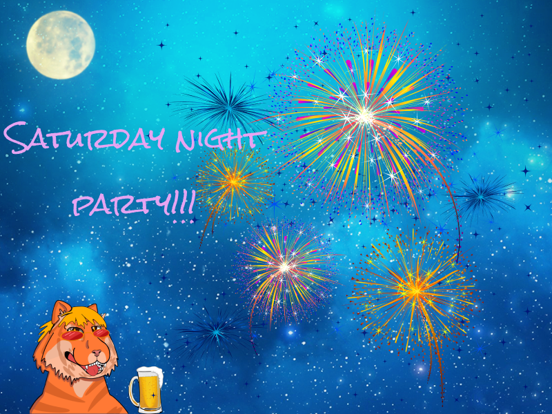 CoolTigersLife's tweet photo. What's up #NFTCommunity ? Is Saturday night!! Time to party!!! #NFT #nftart #NFTProjects #NFTartists #nftartworld https://t.co/7NmAcqRFBO