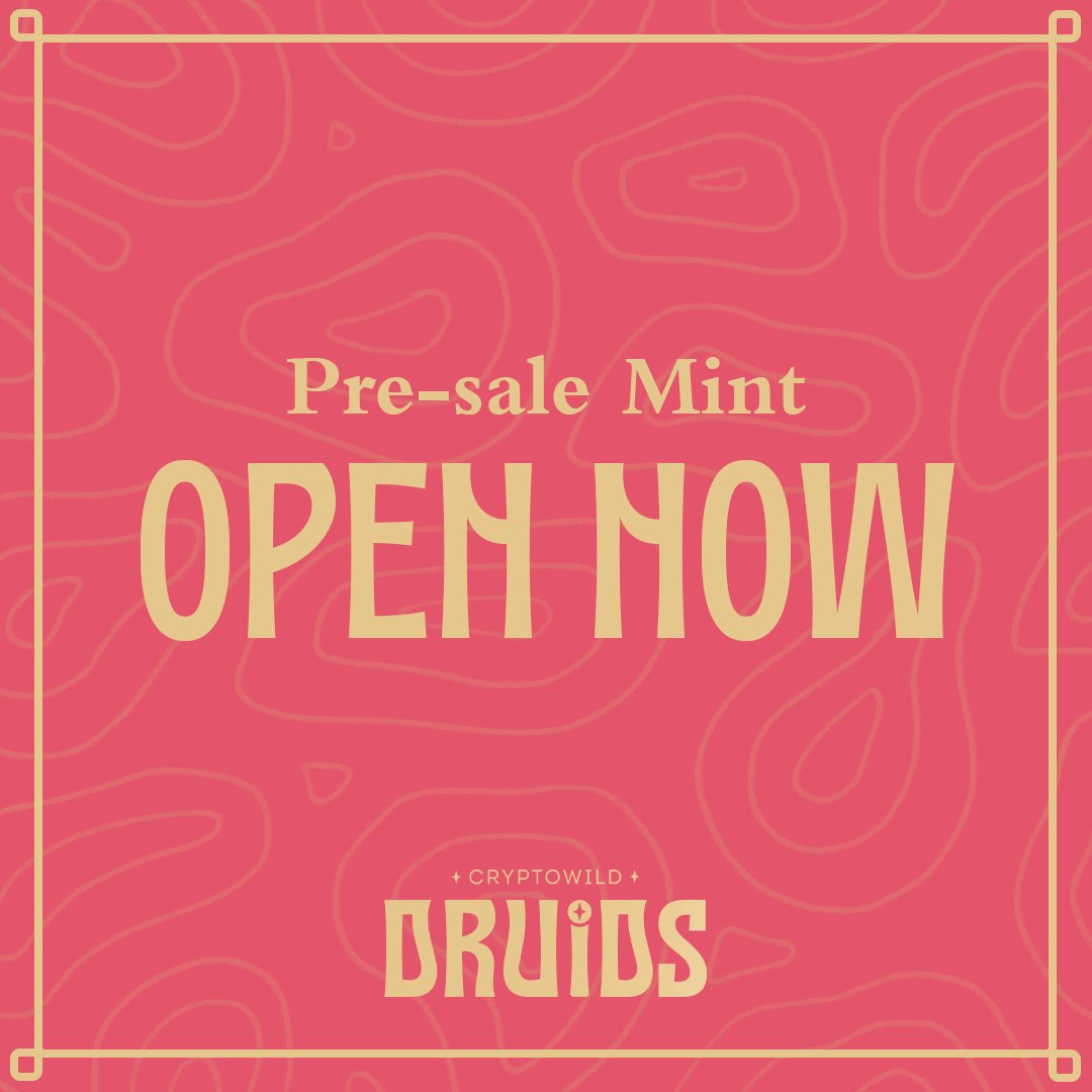 Cryptowild Druids tweet media