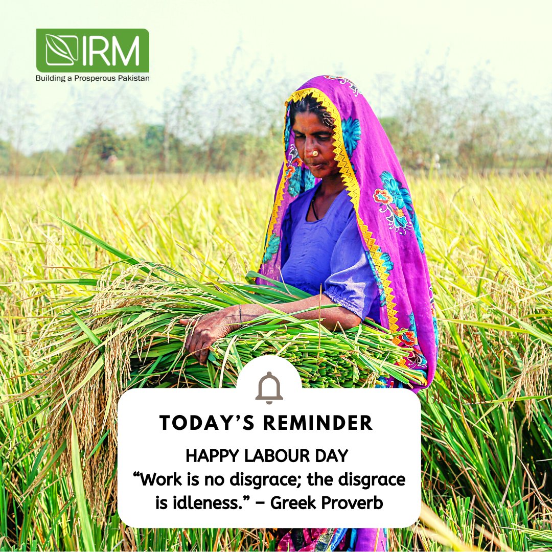 irm_islamabad's tweet photo. May 1, 2022. IRM pays tribute to all workers for their contributions, achievements and continuous hard work in making Pakistan strong and prosperous. #labourday22 #longweekend #Pakistan #events #may #worldlabourday #labourdayweek #laborday #tribute https://t.co/W1uiEOHOto