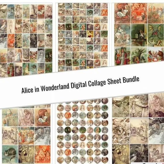 buff.ly/3JXOkYo #etsy #commercialuse #junkjournal #etsylove #shopsmall #crafts #craft #scrapbooking #scrapbook #papercrafts #etsyfinds #etsyuk #scrapping #craftsupplies #etsyusa #jewelrysupplies #jewelry #jewelrydesigner #jewelrydesign #aliceinwonderland