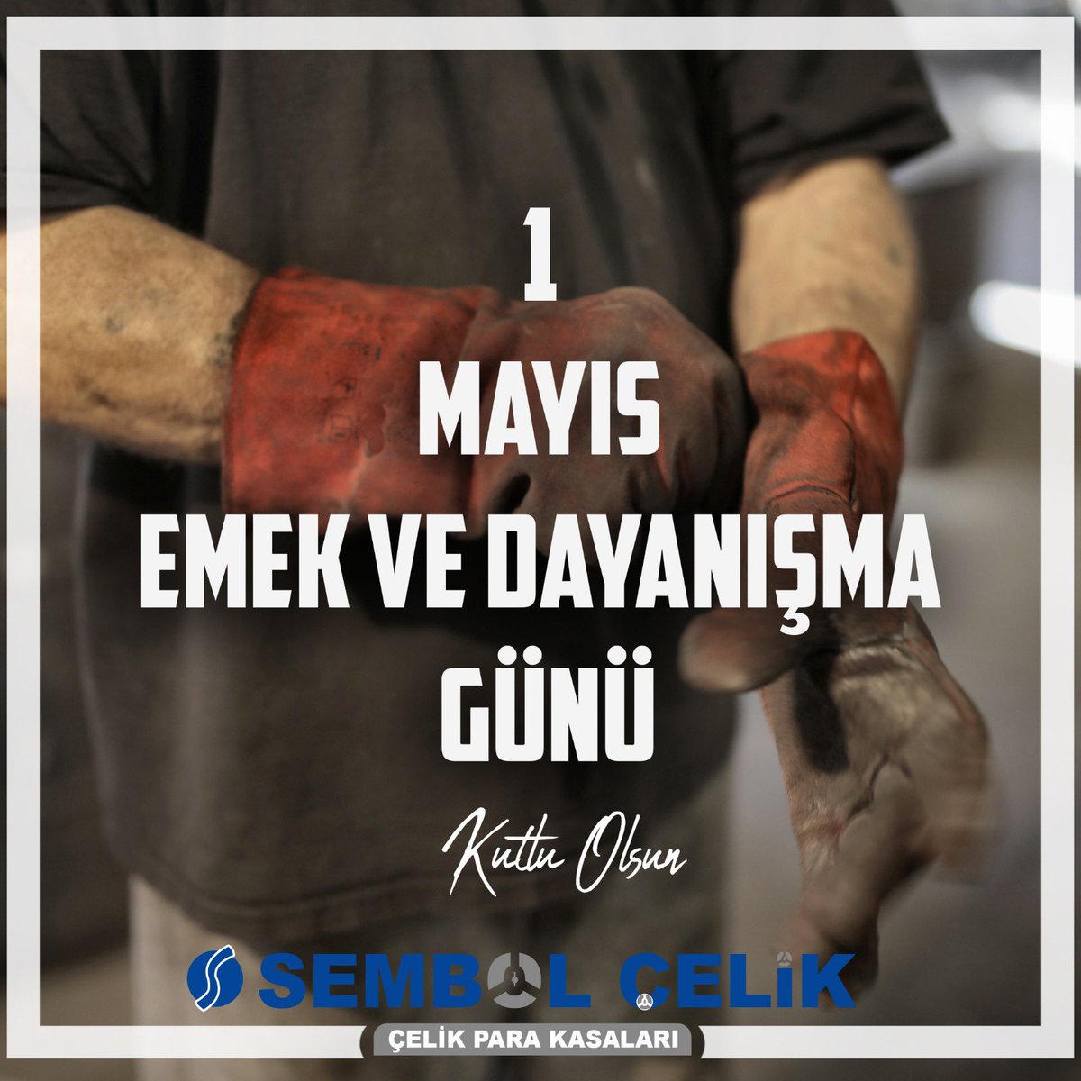 En kutsal kazanç alın teri ile kazanılan helal kazançtır. 1 Mayıs’ta bu helal kazanç üzerine kurulmuş en önemli gündür. Bu özel günümüzü kutlarız.