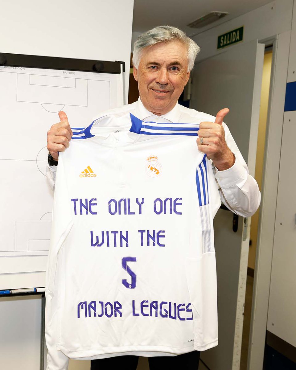 👍 <a href="/MrAncelotti/">Carlo Ancelotti</a> 👍
#CAMPEON35