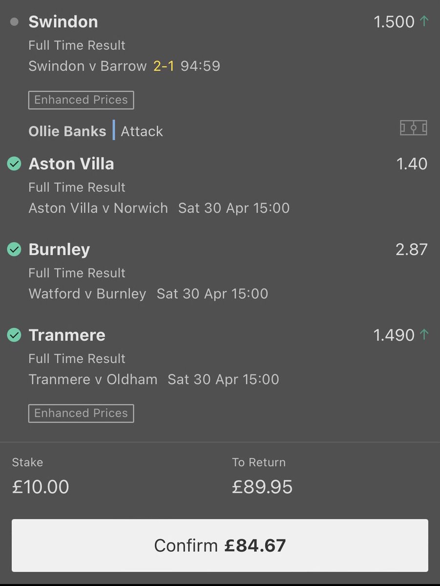 TipsRaw's tweet image. Today’s Winners 💰

8/10 bets won today including a big Acca win 👇

— Acca @ 8.99 ✅
— Wycombe @ 1.61 ✅
— Wigan @ 1.9 ✅
— Mane SoT @ 2.1 ✅
— Double @ 1.68 ❌
— Double @ 1.53 ✅
— Palace or Draw @ 1.53 ✅
— Lazio @ 1.5 ✅
— AZ @ 1.7 ❌

RT + LIKE for tomorrow’s bets ❤️