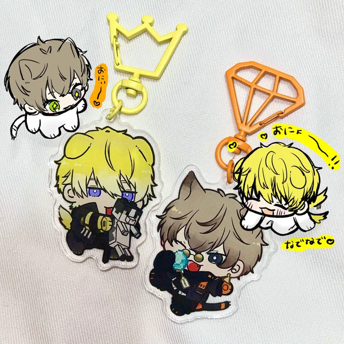Sonnybanアクキー作った🫶🫶 
