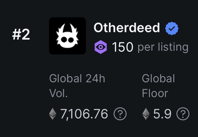 LooksRare's tweet photo. List your #Otherdeed on LooksRare within 1.5x of the floor and get paid every 10 minutes.

https://t.co/2ykMA1xWnB https://t.co/Dr5Y3z6KPP