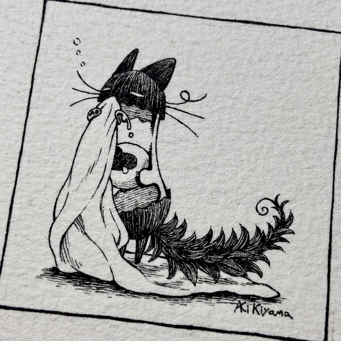 おねむタマゴも制作中🖋 