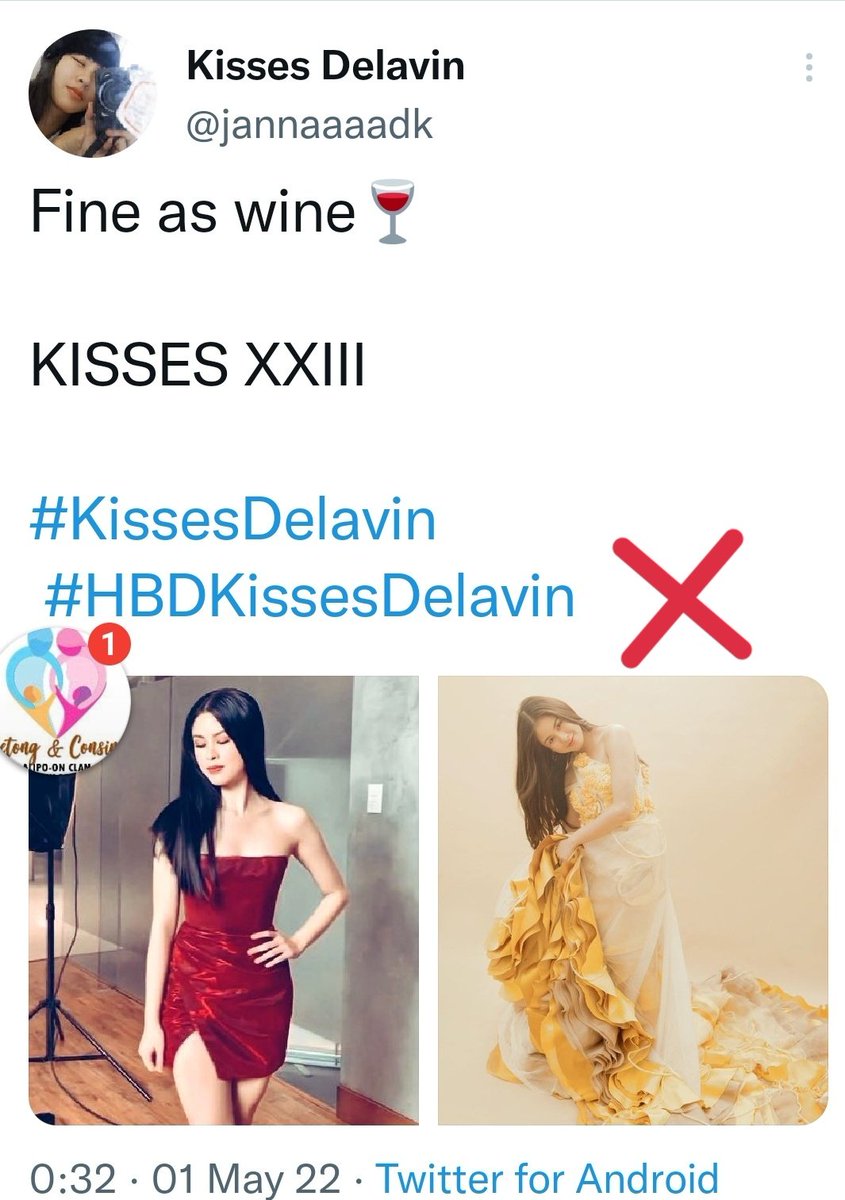 Kissables, may I ask your cooperation please?
We have an official Tagline and Hashtag for this special occasion prepared by the Trendsetters Team.
Pls. Don't create your own HTs! .
Follow and copy paste the Official one. Thanks! 
<a href="/KissesDelavin/">Kisses Delavin</a>

KISSES XXIII
#HappyBDayKIS23S