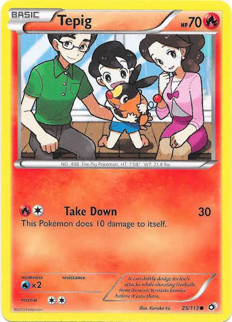 I think the best type of Pokemon cards are the ones that tell a story. 