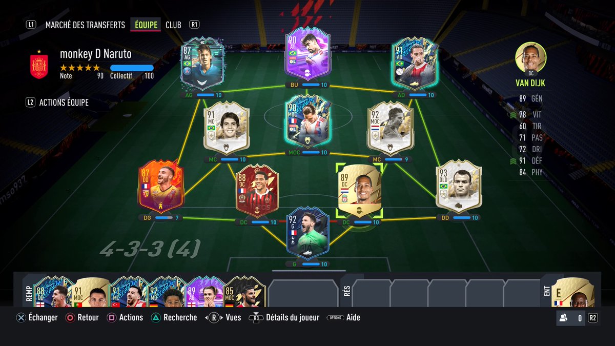 SimballaSoukou3's tweet photo. @R2S_off Yo big voici ma team 0€ j'aimerais changer van dijk et clauss mais je sais pas par qui j'ai 70k j'ai pack van persie kaka et cafu dans des pack icône je je 4-2-3-1 antony et neymar sur les côtés kaka en moc et van persie en bu https://t.co/8tOMgEGyCH