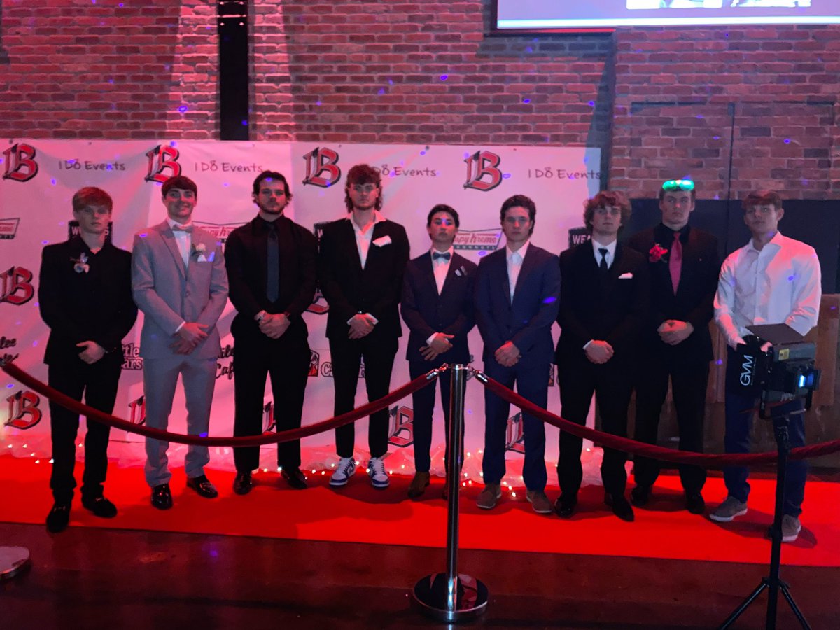 Baseball team looking good tonight!!!