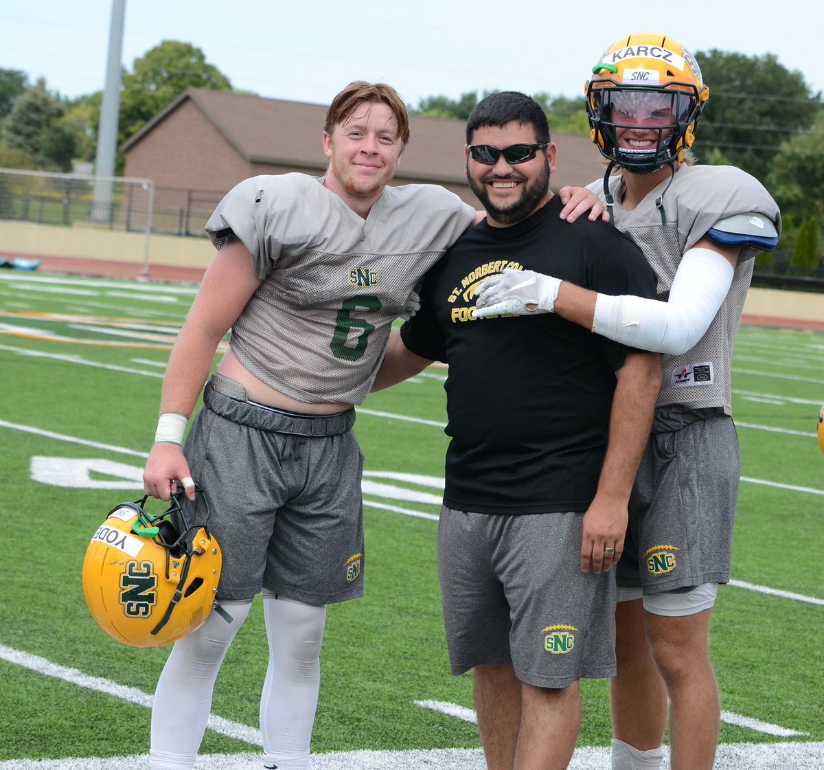 I could not be more proud of <a href="/KendallKarcz/">kndl</a> getting a shot at <a href="/packers/">Green Bay Packers</a> rookie mini camp. You’ve been working and training like a pro and taken another step closer towards your dream. Now go show everybody why you belong!