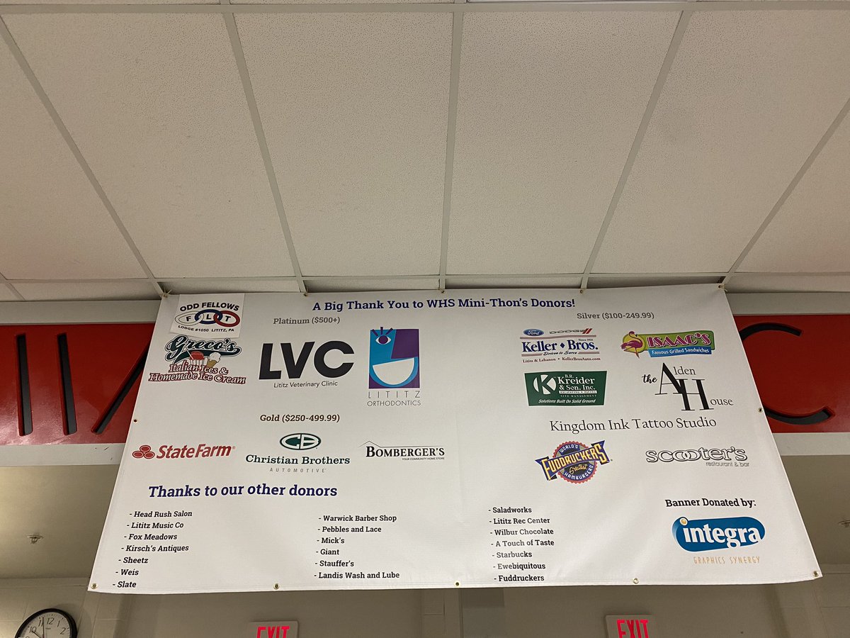 The <a href="/WHSstudentUNITE/">Warwick Mini-THON</a> Mini-THON raised $46,006.08 #FTK. A huge thanks to the advisors, student leaders, sponsors, and all of our students who raised money to help find a cure for pediatric cancer.