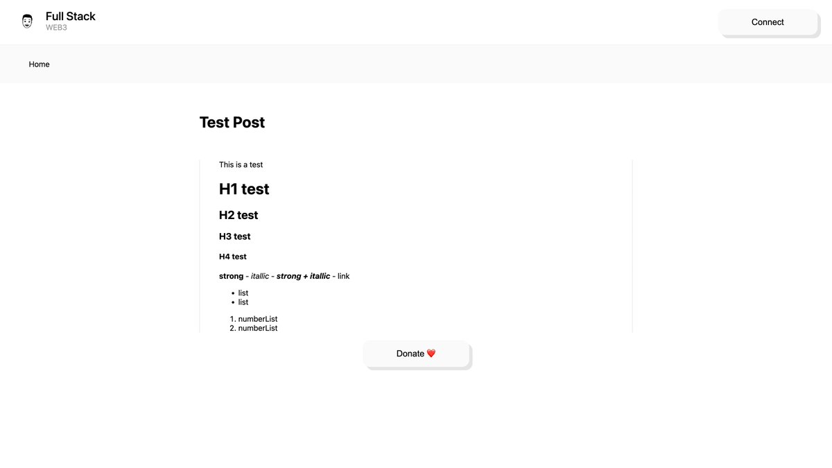 0xhm7's tweet photo. Just built a #Web3 blog 📖

Thanks for this tutorial @dabit3

👨‍🏫 -> https://t.co/vO8k54ELMs https://t.co/C1yTfK83Ha
