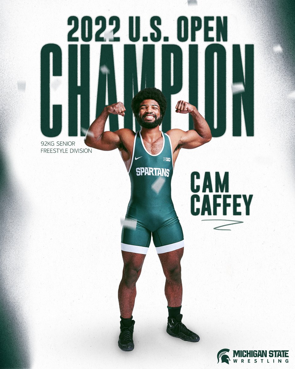 The Champ is Here!

Cam Caffey defeats Isaac Trumble via 11-7 decision to claim the U.S. Open senior freestyle championship at 92kg.

#GoGreen | #SpartanStrong | <a href="/camonthelam/">Cameron Caffey</a>