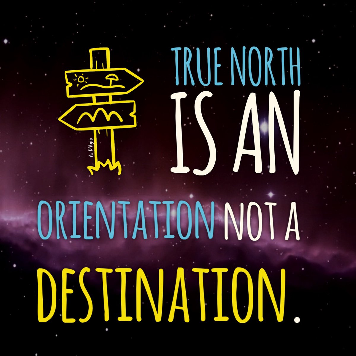 HumanistPoet's tweet photo. True north is an orientation not a destination. - inspired by @jon_rauch
#constitutionOfKnowledge #moralFoundation https://t.co/TLyQq8CmB6