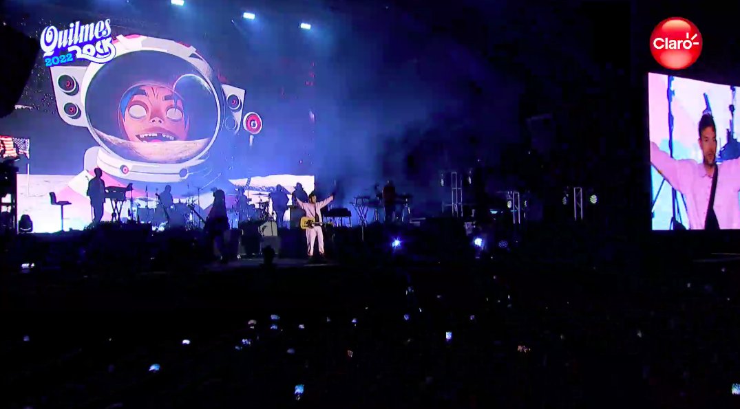 DamonUnofficial's tweet photo. 🇦🇷 @gorillaz live at Quilmes Rock
#GORILLAZWORLDTOUR2022 https://t.co/ivI6bLRU79