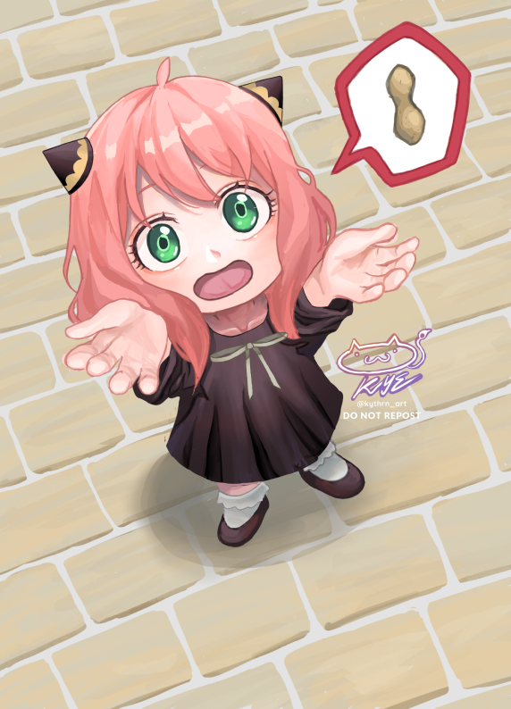 kythrn_art's tweet photo. Give wittle Anya peanuts please~!🥜🥜🥜
#SPY_FAMILY #Anya #AnyaForger https://t.co/hyTZ2nCDN7