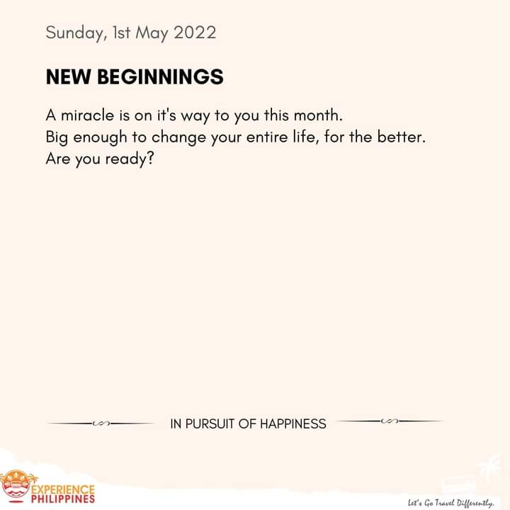 Experience_PH's tweet photo. Your miracle is on its way. Claim it!

#ExperiencePhilippines
#TravelDifferently
#InPursuitOfHappiness https://t.co/xintLPfjKv