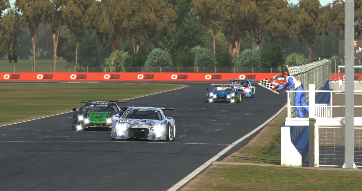 Checkers0r's tweet image. Took nearly 9 years to get my first iRacing endurance win but it finally happened