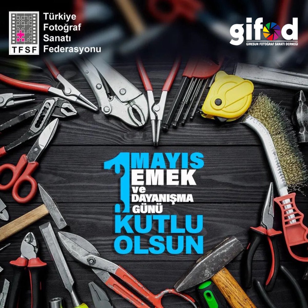 Dünyadaki tüm emekçilerin ve emektarların; emeğin, alın terinin, dayanışma ve yardımlaşmanın günü olan 1 Mayıs İşçi Bayramı kutlu olsun. 
#1mayısişçibayramı #1mayıs #tfsf_1mayis #tfsf #tfsf_official #gifodgiresun #giresun